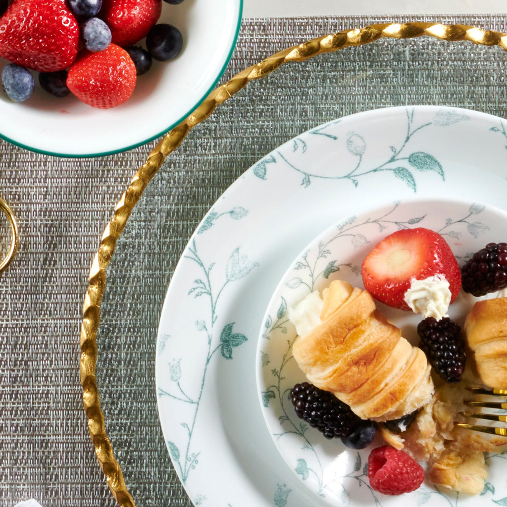 Corelle® Chambord 18-piece Dinnerware Set. Service for 6