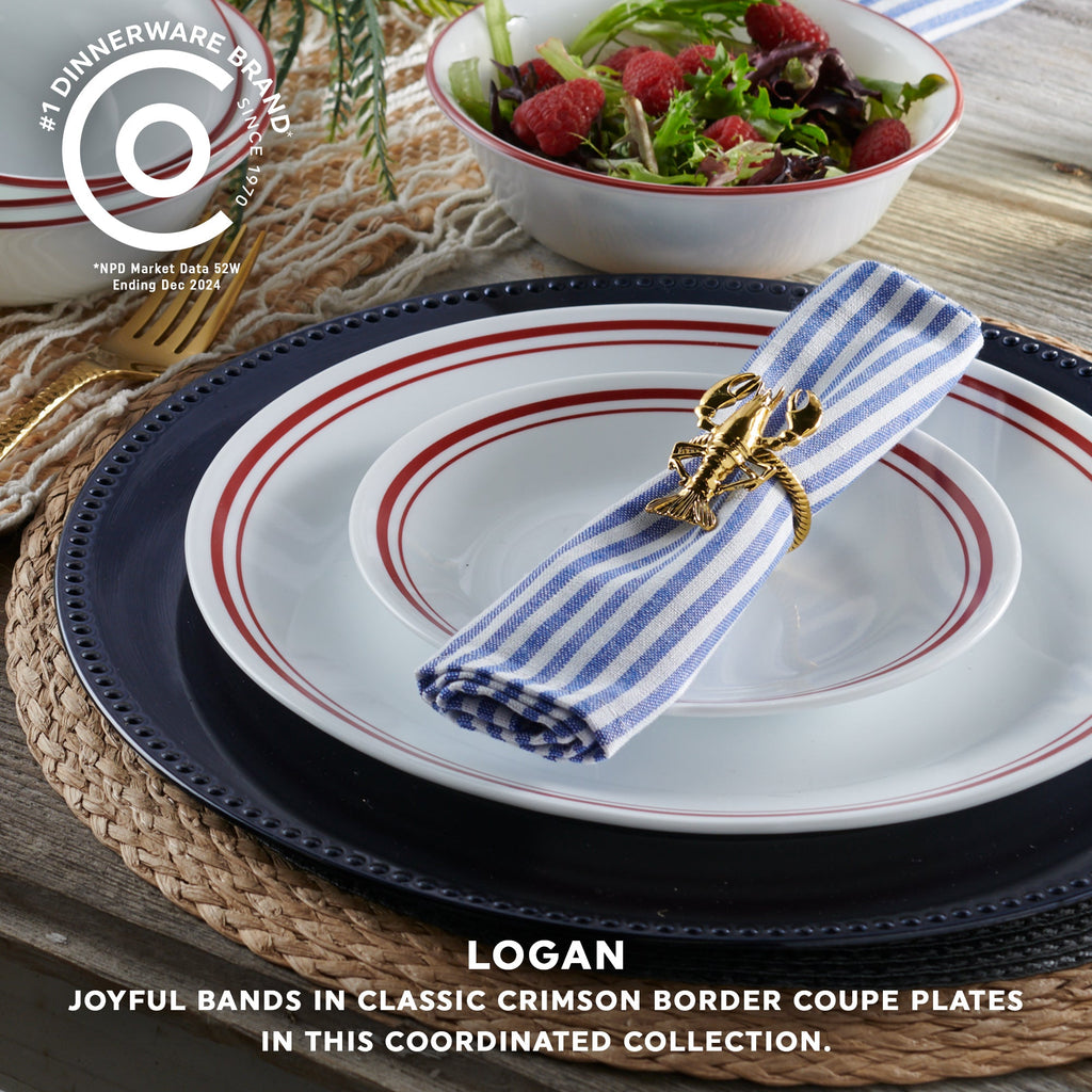 Corelle® Logan 18-pc Dinnerware Set. Service for 6