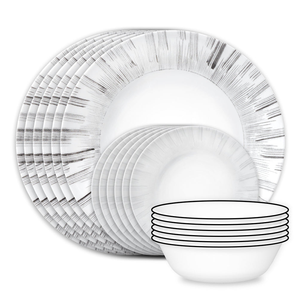 Corelle® Arica 18-piece Dinnerware Set. Service for 6