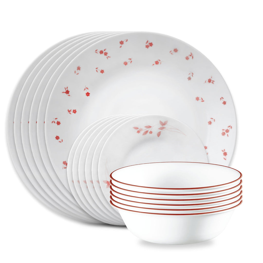 Corelle® Sweet Flora 18-piece Dinnerware Set. Service for 6