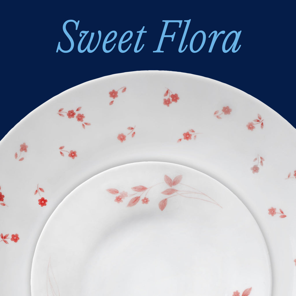 Corelle® Sweet Flora 18-piece Dinnerware Set. Service for 6