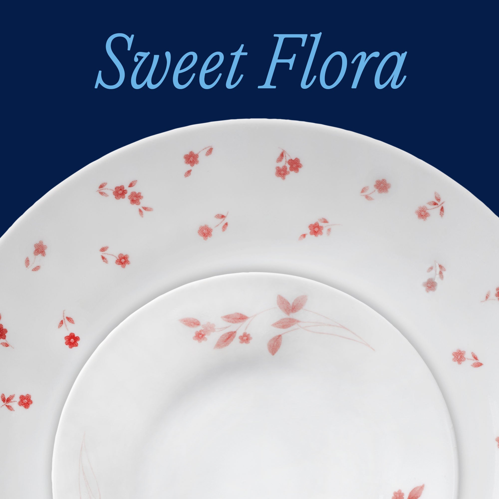 Corelle® Sweet Flora 18-piece Dinnerware Set. Service for 6