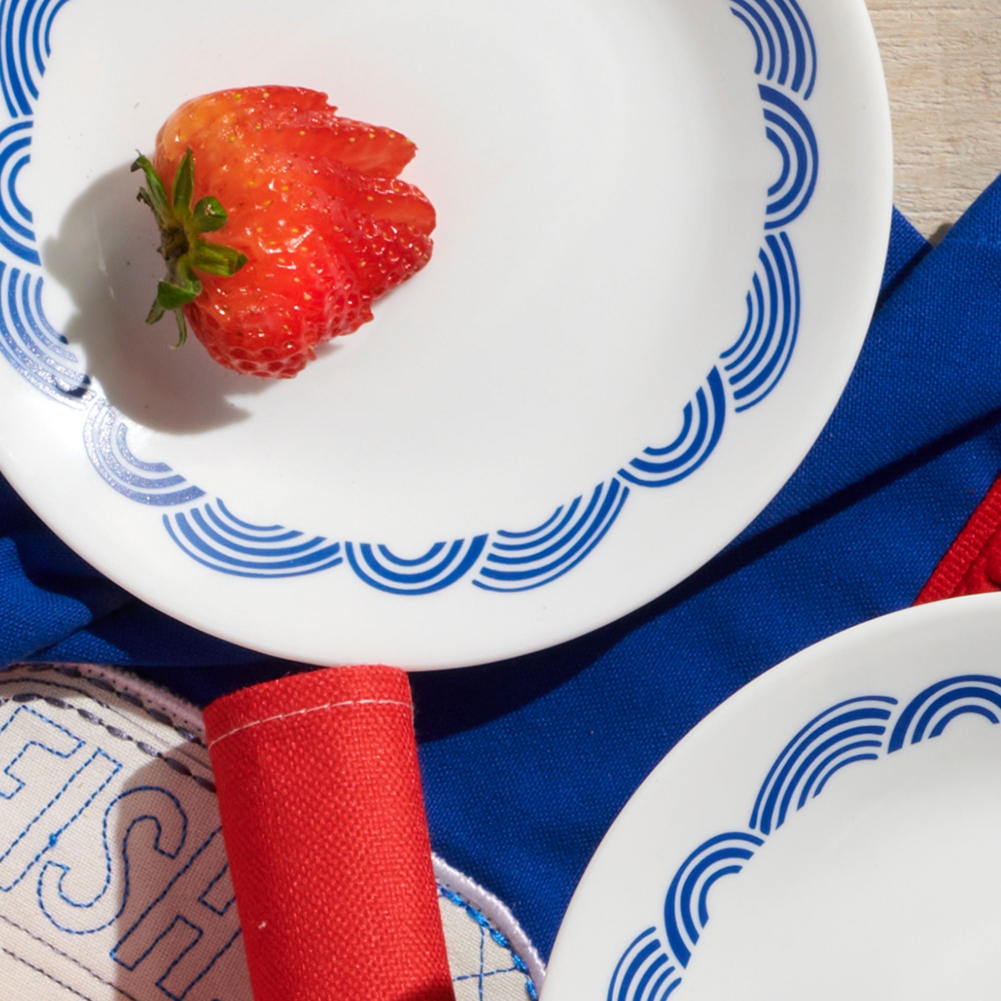 Corelle® Rolling Waves 8.5 Lunch Plate. 6-pack