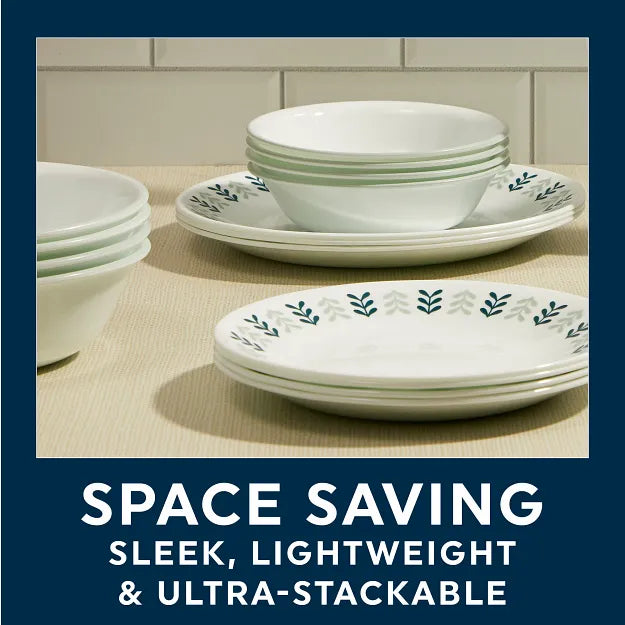 Corelle® Anders 18-piece Dinnerware Set. Service for 6