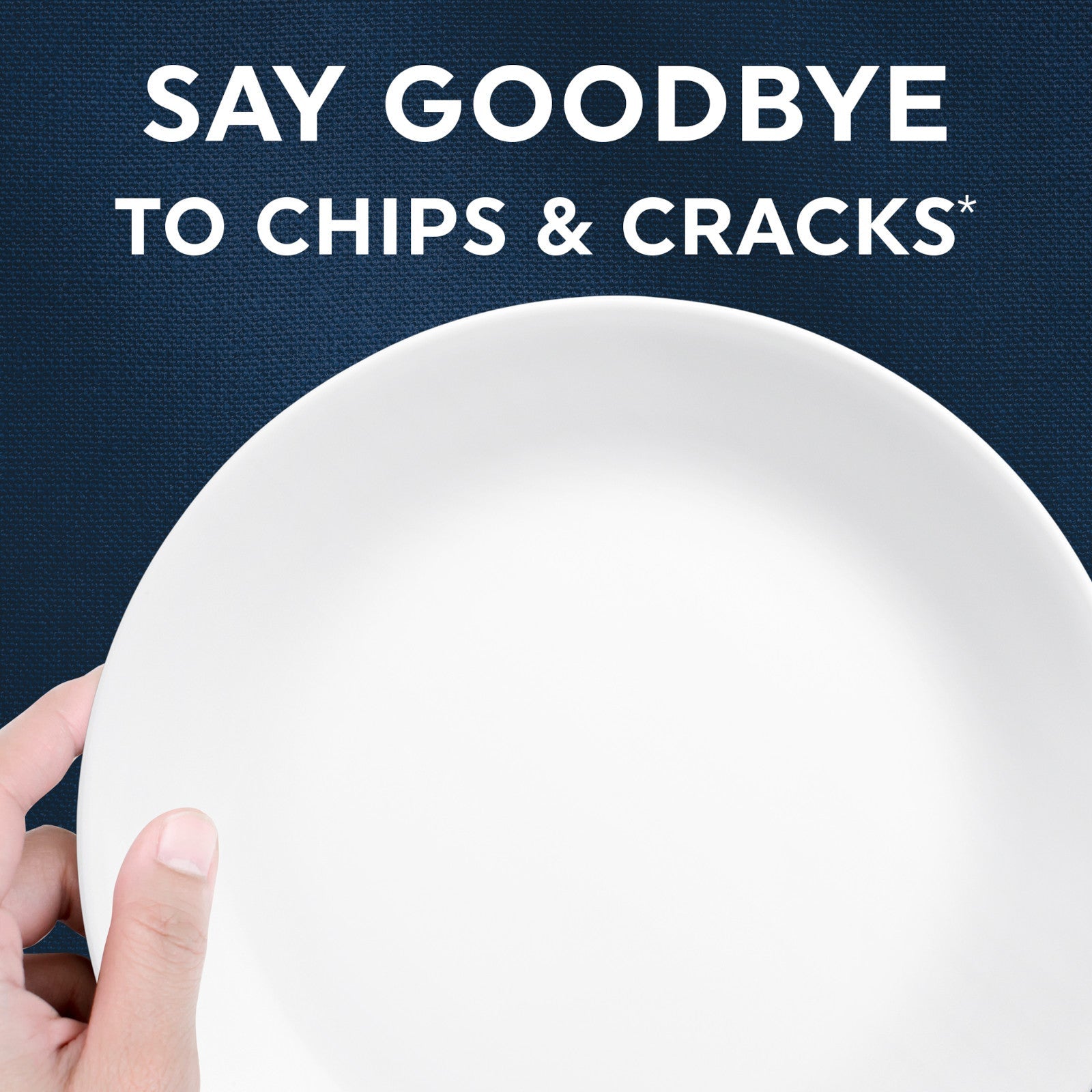 Corelle® Cobalt Circles 6.75 Appetizer Plate
