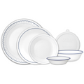 Corelle® Caspian Lace 66-piece Dinnerware Set. Service for 12